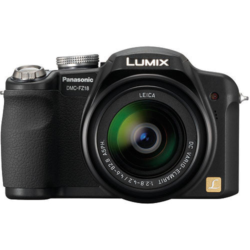 Panasonic Lumix DMC-FZ18 Digital Camera - Black