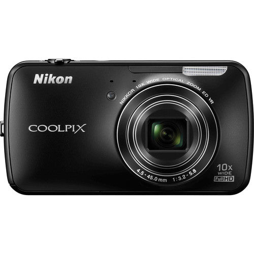 Nikon Coolpix S800c Digital Camera (Black)