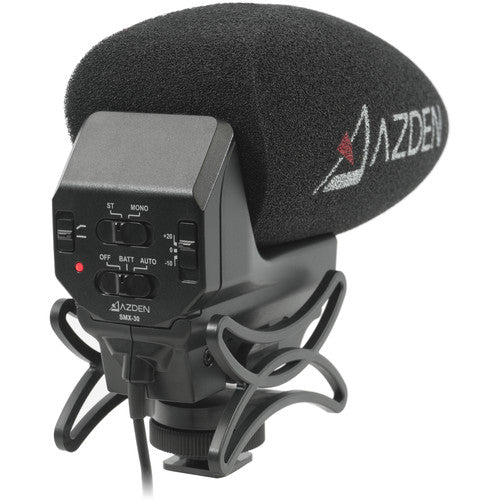 Azden SMX-30 Stereo/Mono Switchable Video Microphone