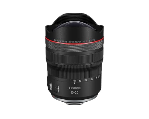 Canon RF10-20mm F4 L is STM, Ultra-Wide-Angle Lens for Full-Frame Cameras, Compact & Lightweight, Great for Still Photography & Videography