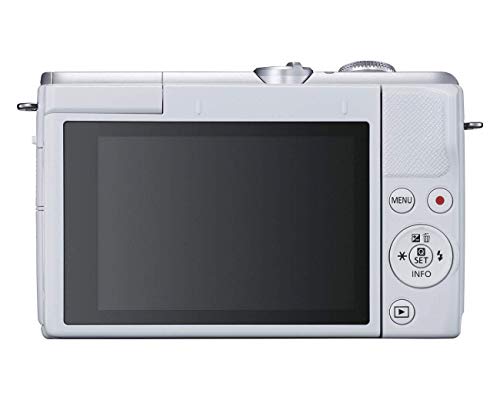 Canon EOS M200 Mirrorless Digital Compact Vlogging Camera with Vertical 4K Shooting, 3.0-inch Touch Panel LCD, Built-in Wi-Fi, and Bluetooth Technology