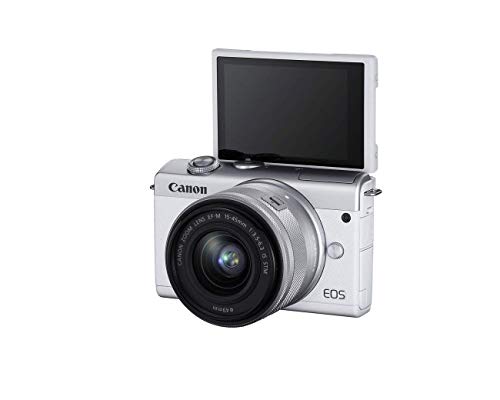 Canon EOS M200 Mirrorless Digital Compact Vlogging Camera with Vertical 4K Shooting, 3.0-inch Touch Panel LCD, Built-in Wi-Fi, and Bluetooth Technology