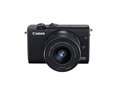 Canon EOS M200 Mirrorless Digital Compact Vlogging Camera with Vertical 4K Shooting, 3.0-inch Touch Panel LCD, Built-in Wi-Fi, and Bluetooth Technology