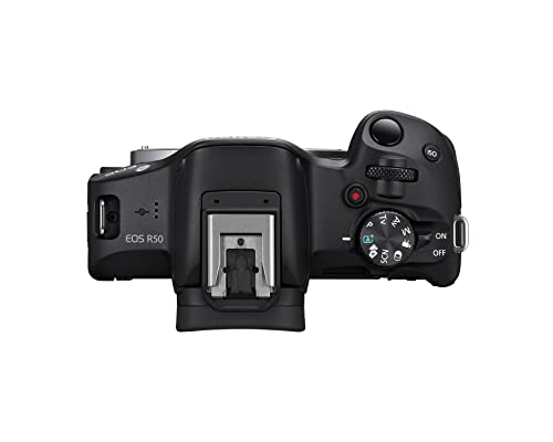 Canon EOS R50 Mirrorless Vlogging Camera