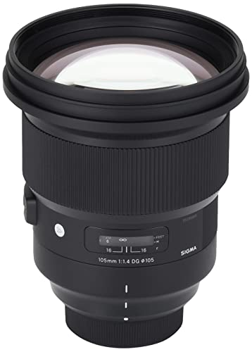 Sigma 105mm f/1.4 DG HSM Art Lens for Nikon F