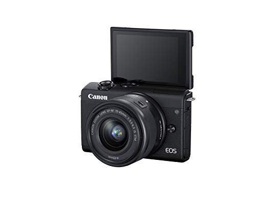 Canon EOS M200 Mirrorless Digital Compact Vlogging Camera with Vertical 4K Shooting, 3.0-inch Touch Panel LCD, Built-in Wi-Fi, and Bluetooth Technology