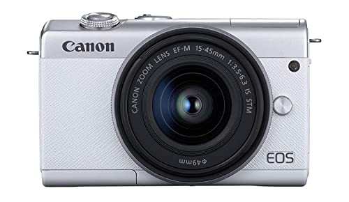 Canon EOS M200 Mirrorless Digital Compact Vlogging Camera with Vertical 4K Shooting, 3.0-inch Touch Panel LCD, Built-in Wi-Fi, and Bluetooth Technology