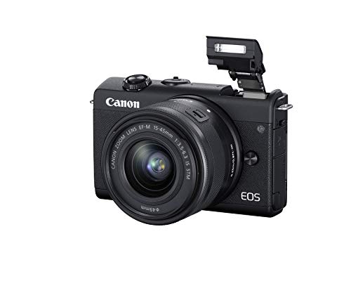 Canon EOS M200 Mirrorless Digital Compact Vlogging Camera with Vertical 4K Shooting, 3.0-inch Touch Panel LCD, Built-in Wi-Fi, and Bluetooth Technology