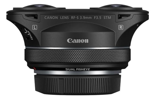 Canon RF-S 3.9mm f/3.5 STM Dual Fisheye Lens for Canon RF