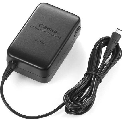 Canon CA-110 CA-110(A) Compact Power Adapter Charger for Canon VIXIA HF M50, HF M52, HF M500, HF R20, HF R21, HF R30, HF R32, HF R40, HF R42, HF R200, HF R300, HF R400, LEGRIA HF R206, HF R26, HF R28