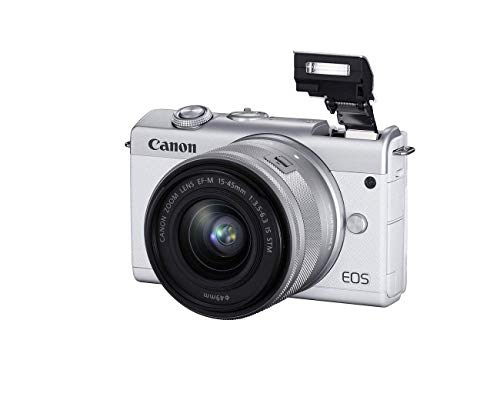 Canon EOS M200 Mirrorless Digital Compact Vlogging Camera with Vertical 4K Shooting, 3.0-inch Touch Panel LCD, Built-in Wi-Fi, and Bluetooth Technology