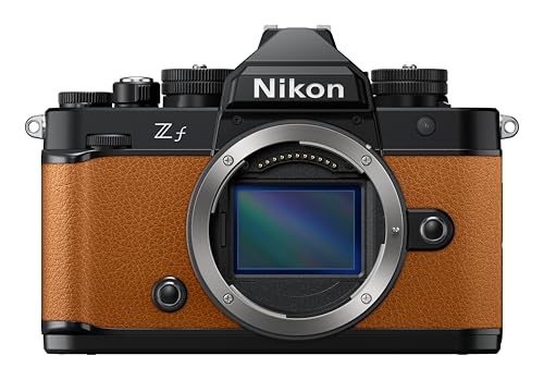 Nikon Z f FX-Format Mirrorless Camera Body – Sunset Orange