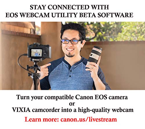 Canon EOS M200 Mirrorless Digital Compact Vlogging Camera with Vertical 4K Shooting, 3.0-inch Touch Panel LCD, Built-in Wi-Fi, and Bluetooth Technology