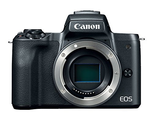 Canon EOS M50 Mirrorless Digital Vlogging Camera with EF-M15-45mm lens and EF-M 55-200mm lenses with 4K Video and Touch LCD Screen, Black