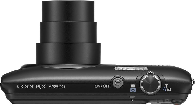 Nikon COOLPIX S3500 Digital Camera (Black)