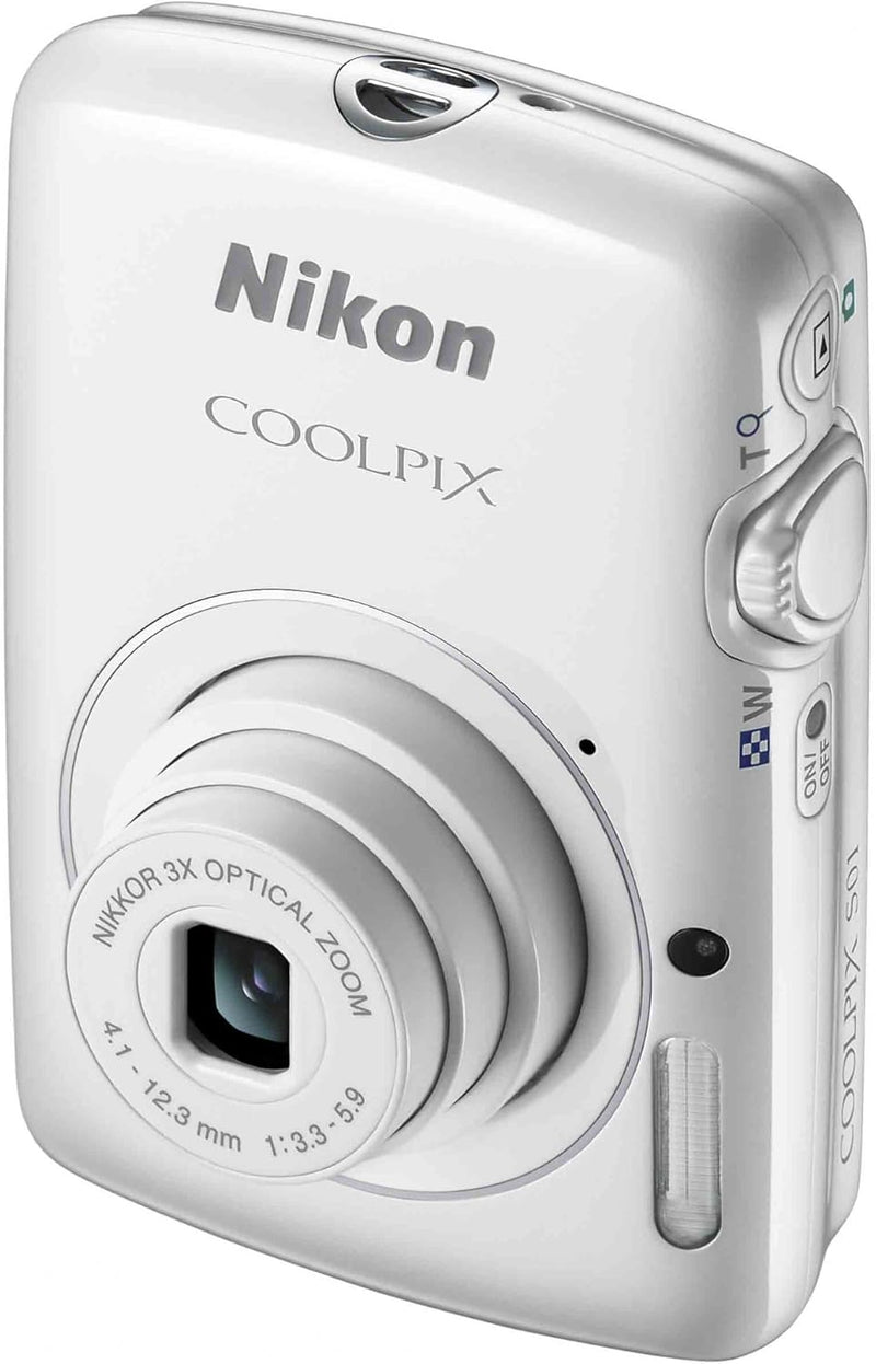 Nikon COOLPIX S01 Digital Camera - White