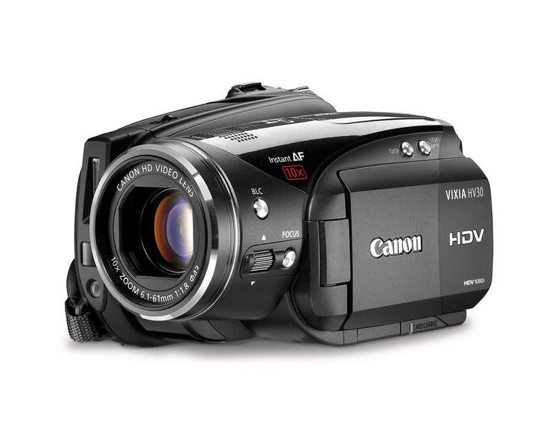 Canon VIXIA HV30 MiniDV High Definition Camcorder with 10x Optical Image Stabilized Zoom