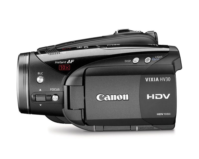 Canon VIXIA HV30 MiniDV High Definition Camcorder with 10x Optical Image Stabilized Zoom