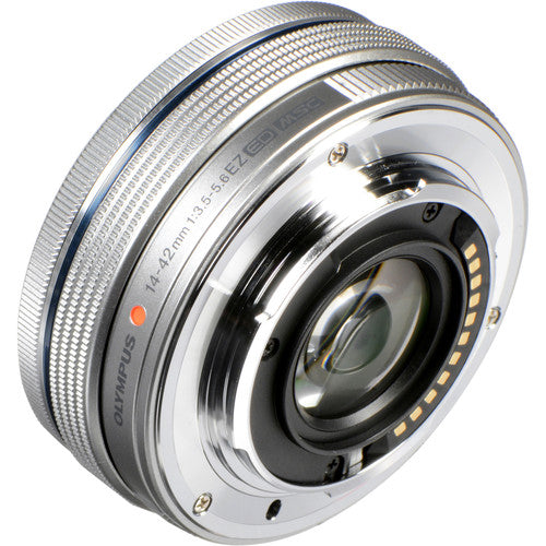 Olympus M.Zuiko Digital ED 14-42mm f/3.5-5.6 EZ Lens (Silver)