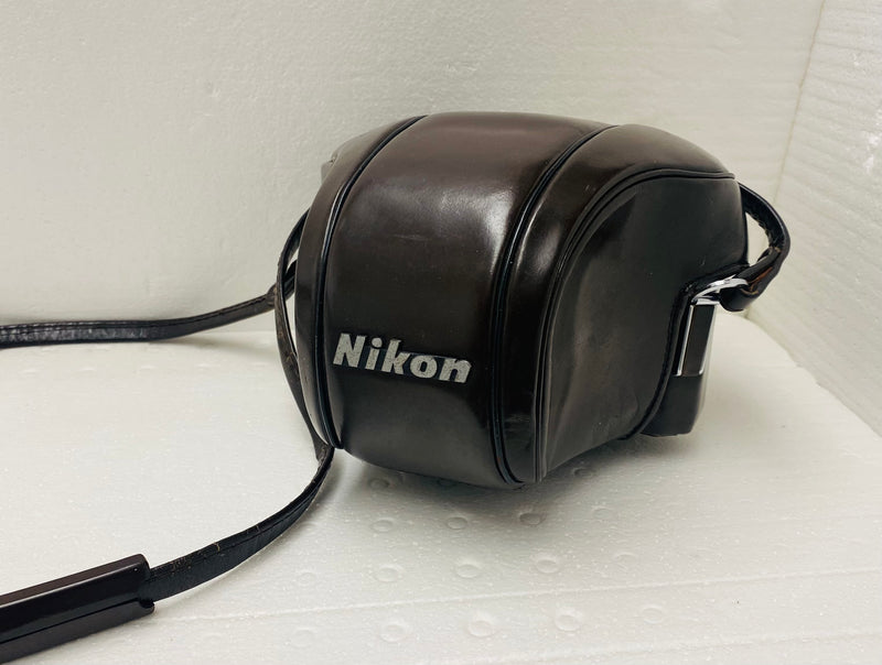 Nikon "F" Hard Brown Leather Case - Used