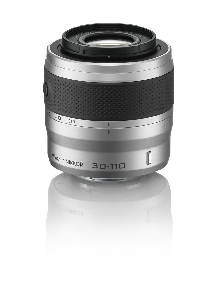 Nikon 1 NIKKOR VR 30-110mm f/3.8-5.6 Lens - Silver