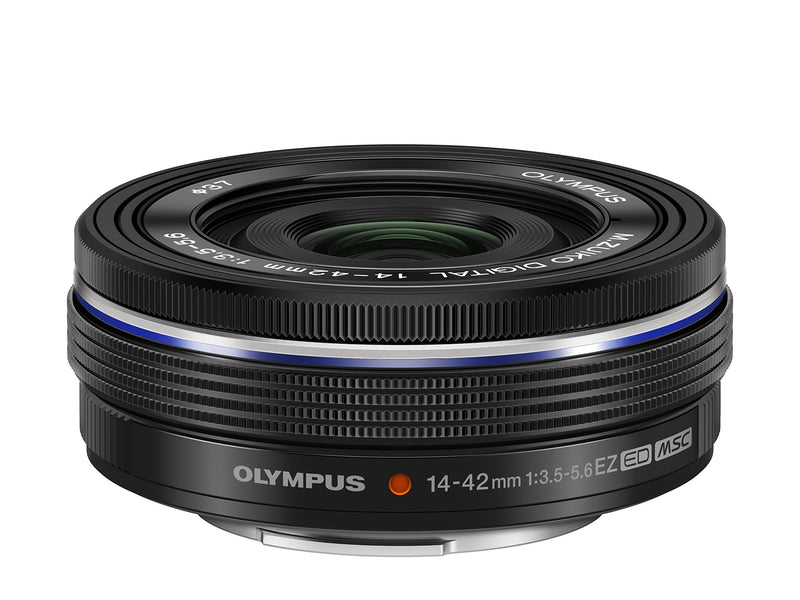 Olympus 14-42mm f3.5-5.6 EZ Interchangeable Lens for Olympus/Panasonic Micro 4/3 Digital Camera (Black)