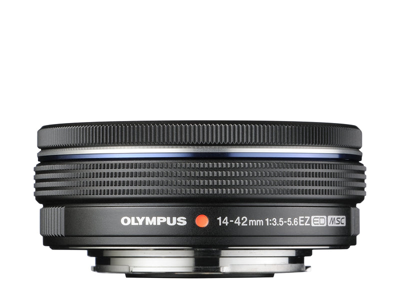 Olympus 14-42mm f3.5-5.6 EZ Interchangeable Lens for Olympus/Panasonic Micro 4/3 Digital Camera (Black)