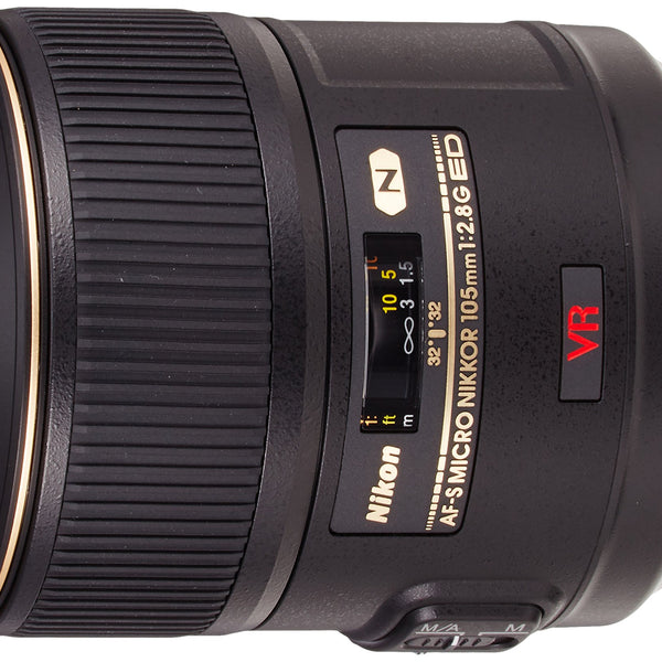 Nikon AF-S VR Micro-NIKKOR 105mm f/2.8G IF-ED Lens - Imports